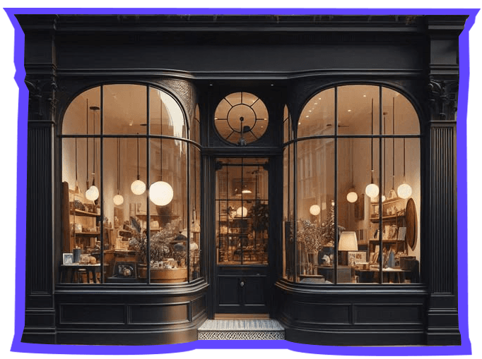 Storefront representing business expansion